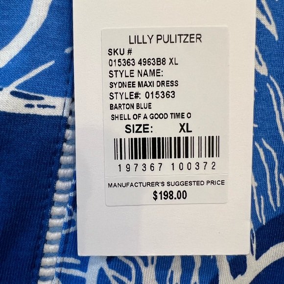 NWT LILLY PULITZER SYDNEE MAXI DRESS - Picture 7 of 9